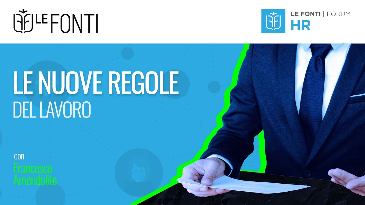 Le nuove regole del lavoro